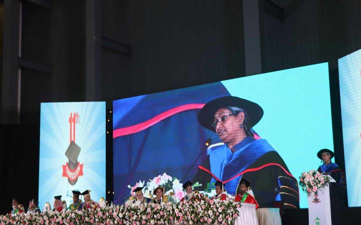 আহ্ছানউল্লা বিশ্ববিদ্যালয়ের ১১তম সমাবর্তন অনুষ্ঠিত